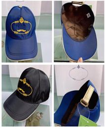 Luxury Nylon Baseball Hat Sun Cap For Women and Men Classic Designer Mens Wide Brim Letter embroidery Ball Hats Sun Caps Drop ship2697864