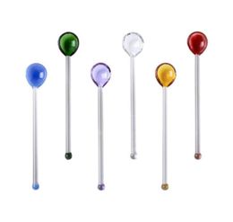 Spoons 6Pcs Swizzle Sticks Professional Household Bar Assorted Color5930341