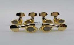 New Style Golden Guitar Locking Tuners Electric Guitar Machine Heads Tuners Lock Guitar Tuning Pegs With packaging in Stock7257103