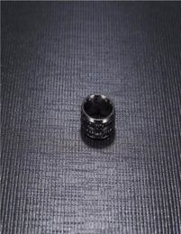 2018 New Fashion Men039s Ring Black Crystal Ring Titanium Steel FullDrill Double Row Circle Diamond Wedding Ring858847546138358939717