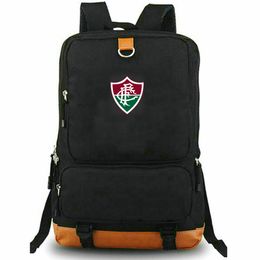 Fluminense FC backpack FFC daypack Club school bag Sport Team packsack Print rucksack Leisure schoolbag Laptop day pack