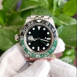 new Super Version Watches Left-Handed Wristwatches ETA 2813 Movement 126720 Black Dial 40mm Ceramic Bezel Mechanical Automatic Men259I