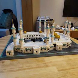 Blocks The Great Mosque of Building Blocks Creative Expert Classic Artecture Model Street View Series Bricks Toys For Kidvaiduryb