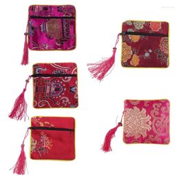 Jewelry Pouches Chinese Silk Embroidery Bag For Wedding