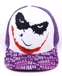 The Joker Print Snapback Hat Men Women Summer Caps Hats Cool Novelty Hip Hop Baseball Cap7501897