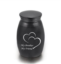 Small Cremation Keepsake Urns for Human Ashes Mini Cremation Urn Funeral Urns for Ashes Cremation Funeral UrnMy Brother My Friend6088310