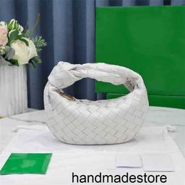 Bag Venetaabottegaa Sheepskin Designer Women Jodie Handbags Fetal Dumpling Women's Woven Knot Underarm Shape Leather Handbag