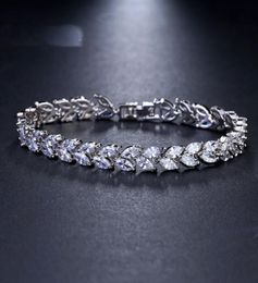 Tennis Bracelets man cz diamond Fashion bracelet Jewellery Designer 75inchextension buckle Cubic Zirconia Valentines Day Women Men2757890