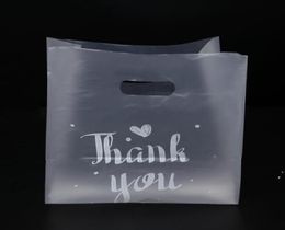 Thank You Plastic Gift Wrap Bag Cloth Storage with Handle Party Wedding Candy Cake Wrapping Bags DWB61309405190