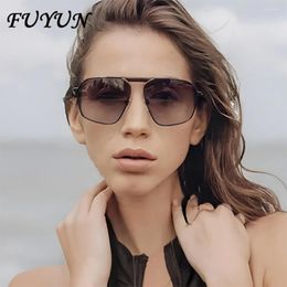 Sunglasses 2024 Men's Metal Polygonal Fashion Women's Party Travel Designer Designed Glasses UV400