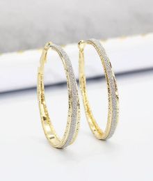 10pair lots product Unique Women Hoop Fashion Mill sand Earrings Engagement Wedding Jewerly Ms Gift 2 color4127828