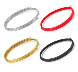 2MM Stainless Steel Magnetic Clasp Wax Cord Rope Chain Necklace For Men Women DIY 22 248i8450760