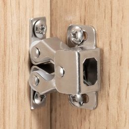 Door Catches Closers 12 PCS Cabinet Double Roller Catch Furniture Stopper es Closet Cupboard Kitchen Clre Closer 231212