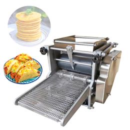 Electric Round Wrapper Flour Making Machine Kitchen Commercial Corn Tortilla Roller Former Pancake Machines