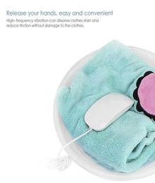 Portable Mini Ultra Washing Machine Washer Multifunctional Electric USB Clothes Laundry Machine Cleaner1244523