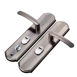 Door Locks Aluminium Alloy Handle Universal Security Pair Lock Thickened Panel Household Hardware 231212