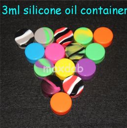 different size boxes of silicone containers jars dab 3ml 5ml 7ml 22ml oil ball holder silicon wax container dabber jar storage box1890783