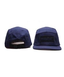 Fashion 5 Panel Snapback Caps Men Women Hats Designer Hat Adjustable Strapback Casquette Sports Baseball Cap Black Camo HighQuali6710163