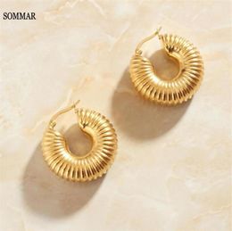 Resin Charms Gold Vermeil Women Earrings Earring Female 2021 Ancient Roman Art Vintage Jewelery Hoop Huggie281D4670224