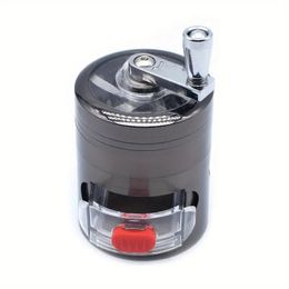 52mm/2in Cigarette Grinder Four-layer Plastic Drawer Manual Cigarette Crusher Smoking Set for chefs