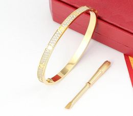 fashion Jewellery advanced vintage Bangle for women 18k brass gold plated fashion trinity6211917