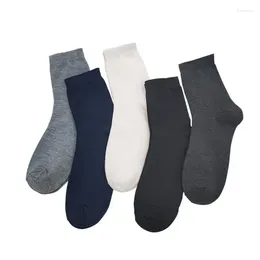 Men's Socks Mens Soft Cotton Multiple Colours Can Be Selected Medium Good Elasticity Of Sock Cuffs Reinforcement Design