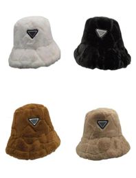 Winter Bucket Hat Designers Caps Men Womens Baseball Fisherman Hats Fashion fedora Comfortable plush material Beanie Cashmere Casu3958426
