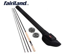 Portable fly Fishing set js021C 910 1112 kit 42M14039 carbon fishing rod 110mm Aluminium metal fishing reel combo with sto8750675