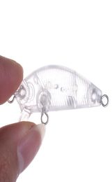 100pcs Blank Hard Lures Unpainted Fishing Baits Crankbait Wobblers Freshwater Fish Lure 5cm 36g9639844