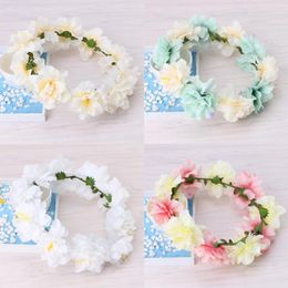 Hair Clips Boho Floral Flower Headband Wedding Party Headpiece Hairband 40GB