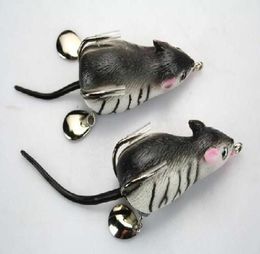 Whole Lot 10 Mouse Fishing Lures Crankbait Hand Baits Hooks Pvc Bass 204g75cm 2813350