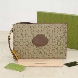 Luxury High Quality Leather Handbag Designer Bag Men Handbag Women Casual Clutch Large Capacity Storage Wallet Coin Purse