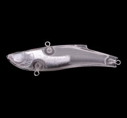 Lifelike Fish Blank Body Unpainted VIB Fishing lure 165g 7cm DIY Painted Plastic fishing baits4197970