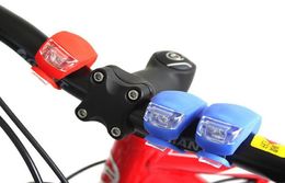 5th Cycling Lamp Silicone Bike Bicycle Cycling Head Front Rear Wheel LED Flash Bicycle Light Lamp Waterproof Lights With Battery5744560