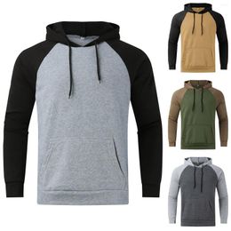 Men's Hoodies Mens Hoodie European Code Foreign Trade Hooded Fleece Couple Graphic Punk Basic Pullover Top