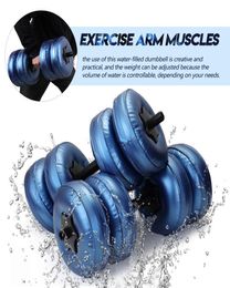 Lixada Waterfilled Dumbbell Heavey Weights Adjustable Dumbbell Set Workout Exercise Fitness Equipment for Gym Home Bodybuilding6705682