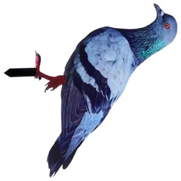 Garden Decorations Pigeon Bird Stake Simulation Animal Model Artificial Accessory