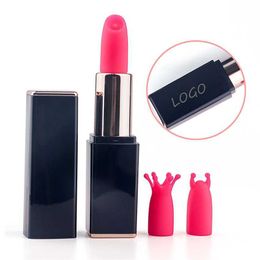 Eggs Privacy Female 3 Heads Lipstick Vibrator Sex Toy for Women Mini Nipple Clitoris Stimulation Vibrating 1124