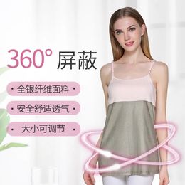 Radiation Suit 360 Degree Radiation Protection Clothing For Pregnant Women All Silver Sling Invisible Radiation Protection Maternity Products 231212