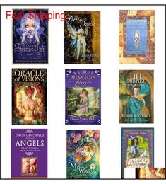Deck Tarot Cards English Light Visions Cards Deck Oracles Guide Book Game Toy Divination Board Game Rjktf2427361