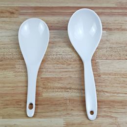 Rice Spoons A5 Melamine Dinnerware Household Small Spoon Restaurant el Victualing House Canteen Big Spoon Tableware2671