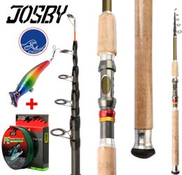 Telescopic Carbon Fishing Rod Pesca Spinning Lure Rod Carp Fly Peche Carp Feeder Equipment Ultralight Travel Surf Accessories 20104957373