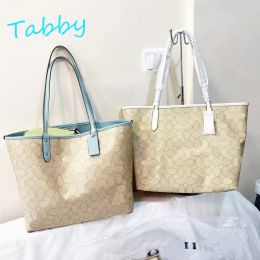 Tabby Tote Bag Designer Bag Handbags Fashion Large Capacity Women's Handbag Leather Top Quality Multifunction Christmas Gift Solid Colour Letter