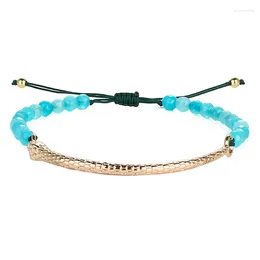 Strand KELITCH Women's Charm Turquoise Agate Beads Bracelets Handmade Friendship Bracelet Bangle For Woman