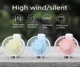 Cartoon Pocket handheld Small Fans Usb Mini Student Dormitory Desktop Bracket Fans Portablet Table fan air conditioner2087390