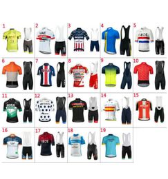 2021 new cycling TEAM jersey 20D bike shorts suit Ropa Ciclismo mens summer PRO bicycle Maillot Pants clothing9876225