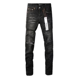 Purple Jeans Mens Womens Designers Jeans High-end quality Distressed Ripped Bikers Denim cargo For Men Women Fashion Mans Black Pants 2024