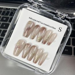 False Nails Wholesale Price Handmade Press On Colourful Whitening Cute Removable Reusable With Premium Quality.No.19625