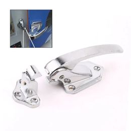 Door Locks Zinc Alloy Handle Lock Spring Loaded Pull For Oven Refrigerator Freezer 231212