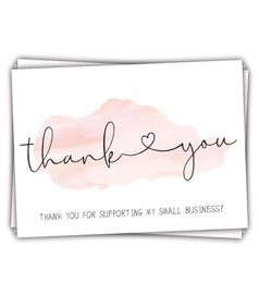 50pcsBag Thank You Greeting Cards Baking Bags Gift Package Box Business Decor Festive Party Supplies4680924